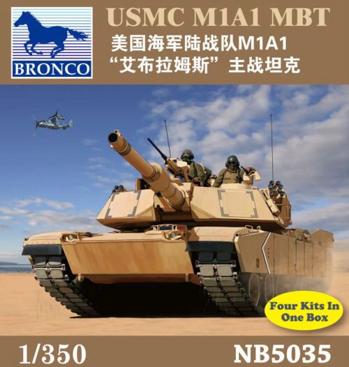 Bronco Models NB5035 USMC M1A1 MBT