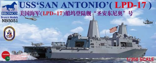 Bronco Models NB5051 USS San Antonio (LPD-17)