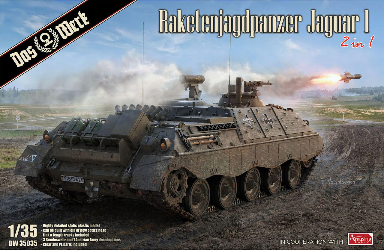 Das Werk DW35035 Raketenjagdpanzer Jaguar 1 (2 in 1)