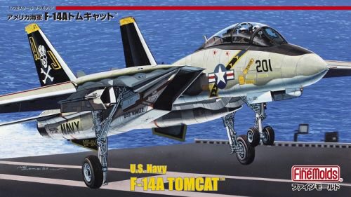 Fine Molds  FMFP30 1/72 US Navy F-14A Fighter Aircraft (Tomcat)