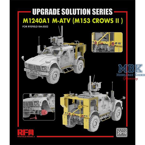 RYE FIELD MODEL 2010 Upgrade set for M1240A1 M-ATV (M153 CROWS II )