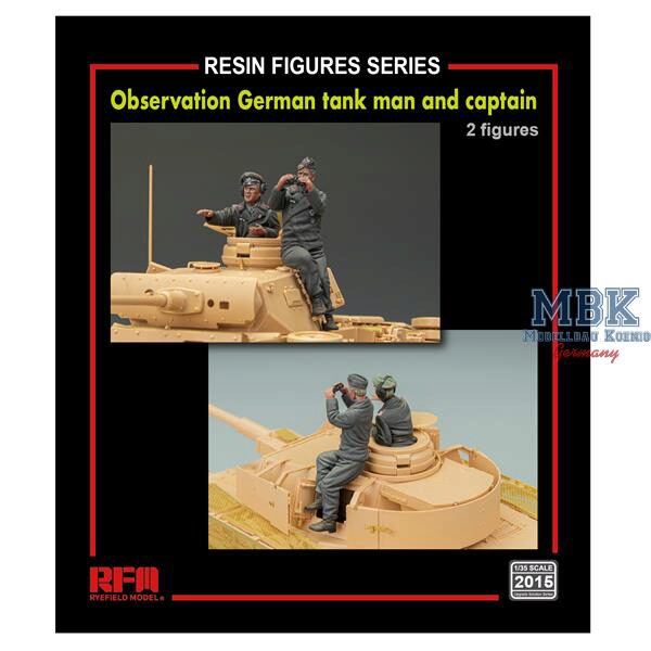 RYE FIELD MODEL 2015 Observation German tank man and captain