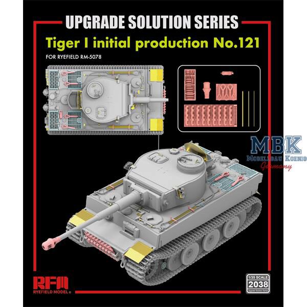 RYE FIELD MODEL 2038 Tiger I upgrade set for RFM5078