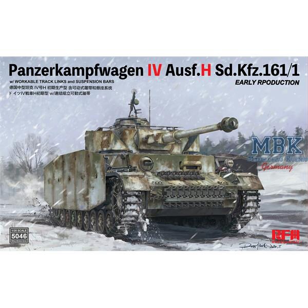RYE FIELD MODEL 5046 Panzer IV Ausf. H early