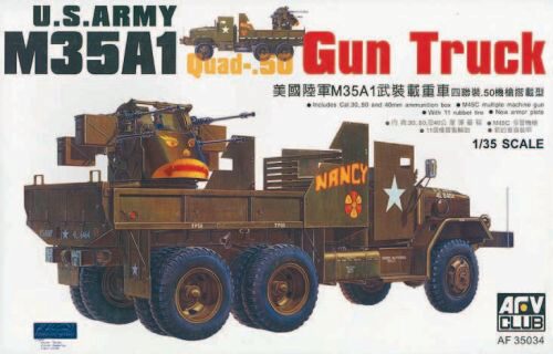 AFV-Club 35034 M35 GUN TRUCK VIETNAM