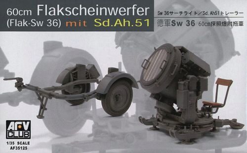 AFV-Club 35125 SW-36 / 60 cm SEARCHLIGHT w/SDANH 51 TRAILER