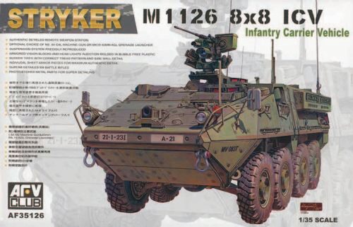 AFV-Club 35126 M1126 8x8 ICV Stryker