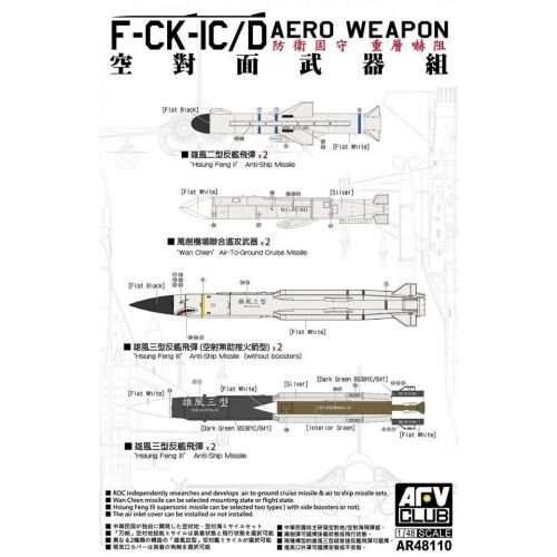 AFV-Club AR48110 F-CK-IC/D AERO WEAPON