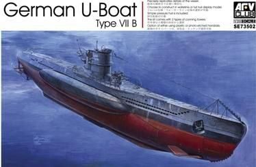 AFV-Club SE73502 German U-Boat Type VII/B