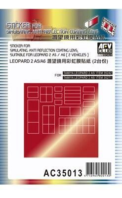 AFV-Club AC3513 Sticker anti reflection for Leopard IIA5