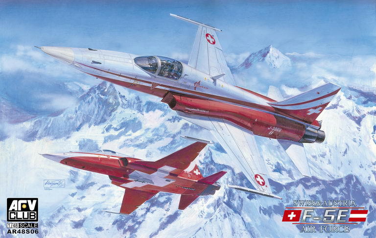 AFV-Club AR48S06 F5-E Swiss air force Schweizer Decals