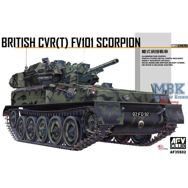 AFV Club 35S02 CVR(T) FV101 Scorpion