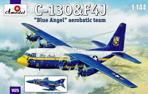 Amodel AMO1425 C-130 & F4J 'Blue Angel' Aerobatic team