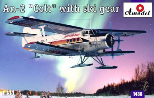 Amodel AMO1436 Antonov An-2 'Colt' with ski gear