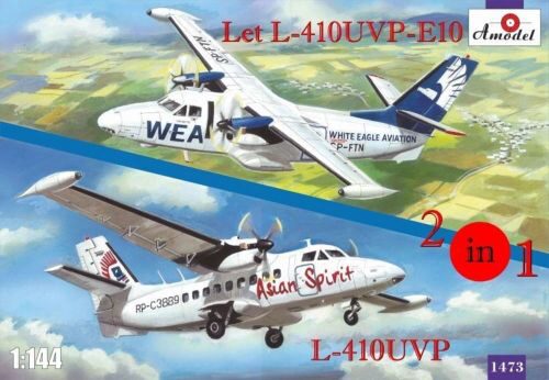 Amodel AMO1473 Let L-410UVP-E10 & L-410UVP aircraft(2ki