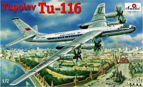 Amodel AMO72031 Tupolev Tu-116 passenger aircraft
