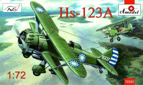 Amodel AMO72323 Henschel Hs-123A Chinese dive bomber