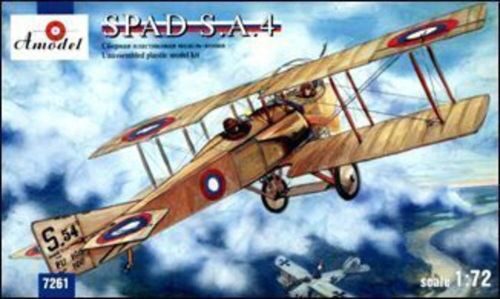 Amodel AMO7261 SPAD S.A.4 French WWI fighter(Re-release