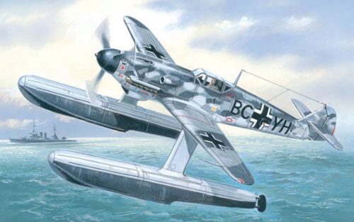Amodel AMO7275 Messerschmitt Bf-109W Ger. WWII fighter