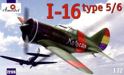 Amodel AMO72124 I-16 type 5/6 Soviet fighter