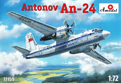 Amodel AMO72159 Antonov An-24 civil aircraft
