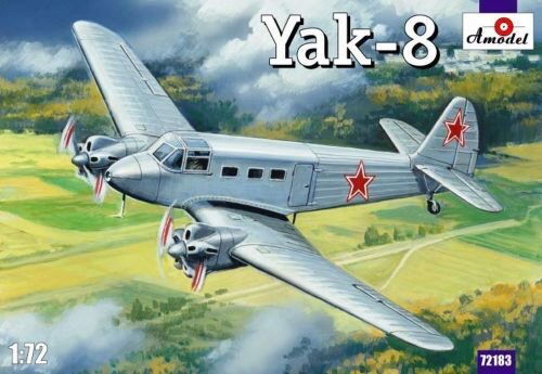 Amodel AMO72183 Yakovlev Yak-8 Soviet passenger aircraft