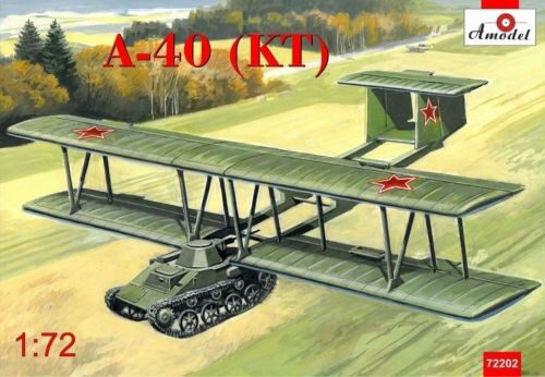 Amodel AMO72202 Antonov A-40 (KT)prototype flying tank T