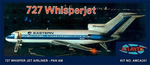 Atlantis 560351 1/96 Boeing 727 Whisper Jet Pan Am