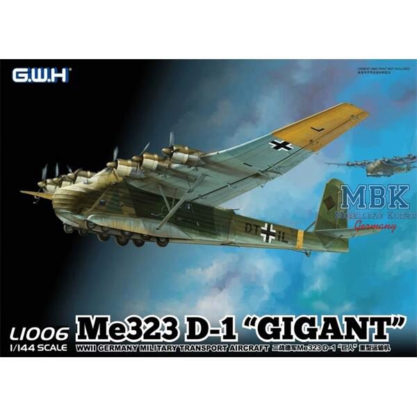 GREAT WALL HOBBY L1006 Messerschmitt Me 323 D-1 "Gigant"