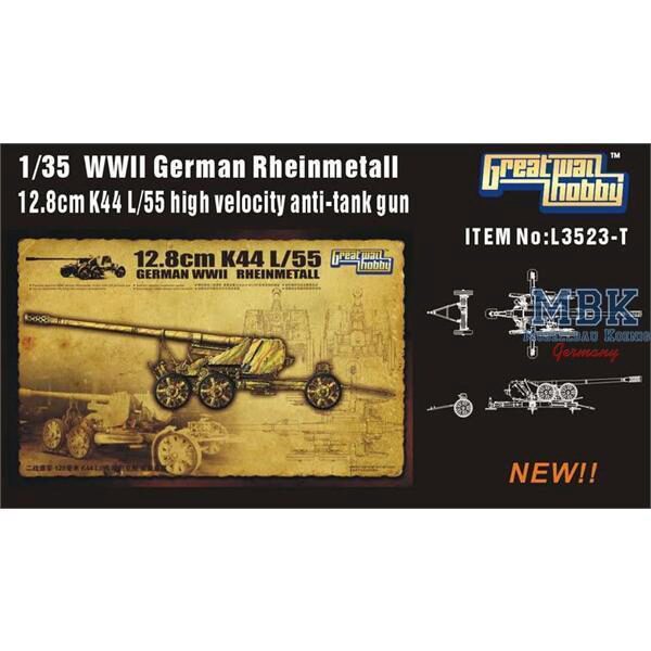 GREAT WALL HOBBY L3523 Rheinmetall 12,8cm K44 L/55 Kanone