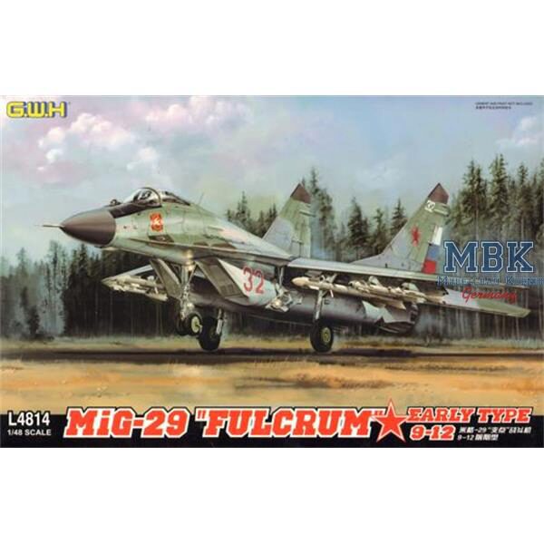 GREAT WALL HOBBY L4814 MIG-29 9-12 "Fulcrum" early type
