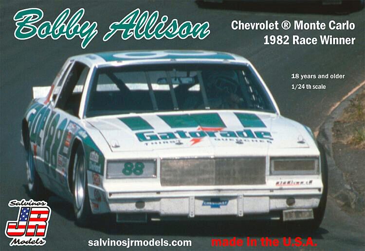 JR Salvino 559214 1/24 Bobby Allison, Chevrolet, 1982