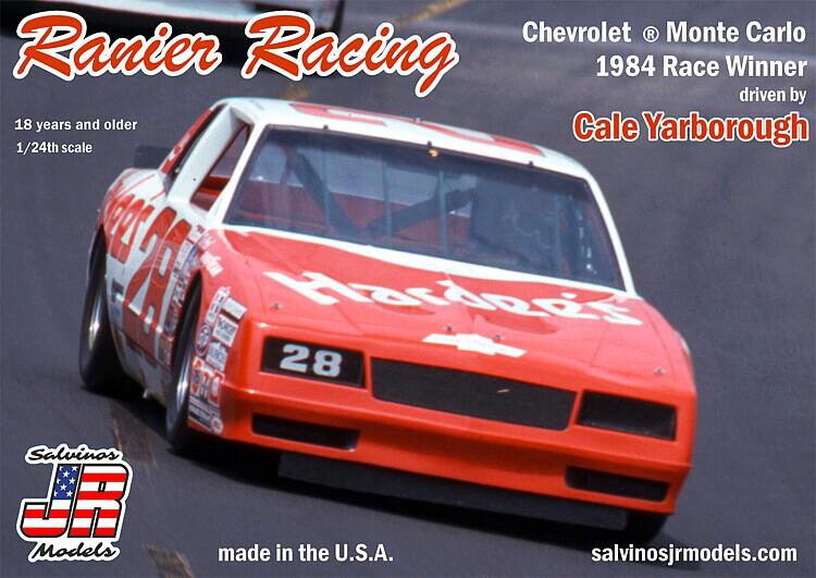 JR Salvino 559929 1/24 Cale Yarborough #28, Ranier Racing, 1984