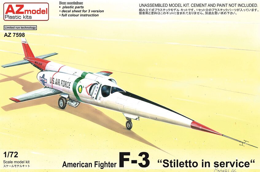 AZ Models AZM7598 Douglas F-3 "Stiletto in Service"
