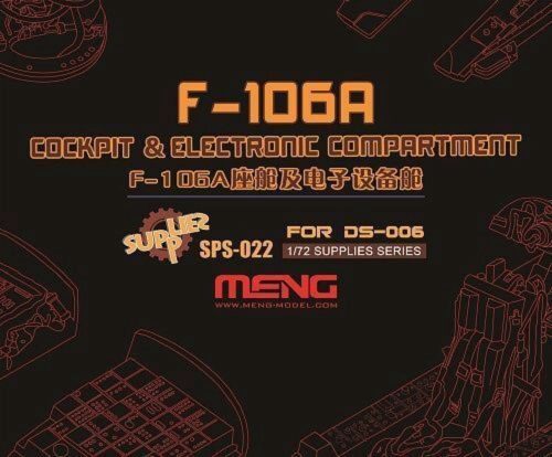 MENG-Model SPS-022 F-106A Cockpit & Electronic Compartment (Resin)