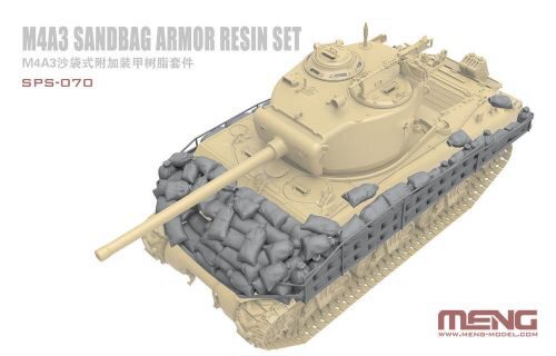 MENG-Model SPS-070 M4A3 Sandbag Armor Set (Resin)