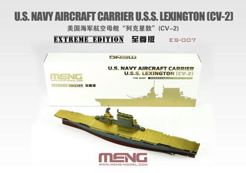 MENG-Model ES-007 U.S. Navy Aircraft Carrier U.S.S. Lexington (Cv-2) Extreme Edition