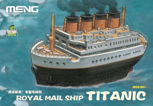 MENG-Model MOE-001 Royal Mail Ship Titanic (CARTOON MODEL)