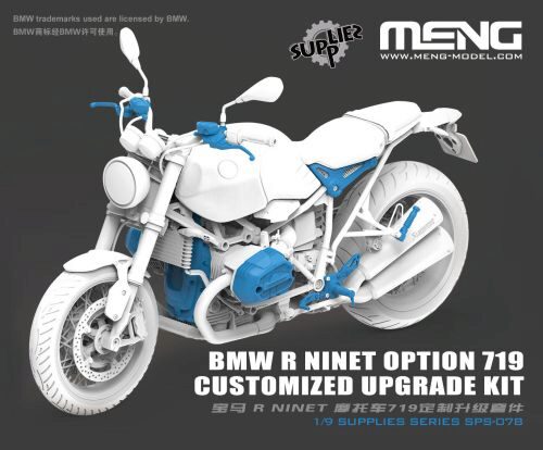 MENG-Model SPS-078 BMW R nineT Option 719 Customized Upgrade Kit (Resin)