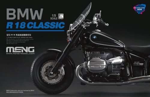 MENG-Model MT-006s BMW R 18 Classic (Pre-colored Edition)