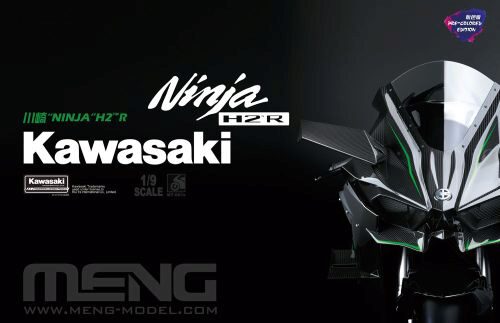 MENG-Model MT-001s Kawasaki Ninja H2R (Pre-colored Edition)