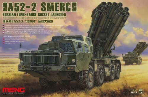 MENG-Model SS-009 Russian Long-Range Rocket Launcher9A52-2 Smerch