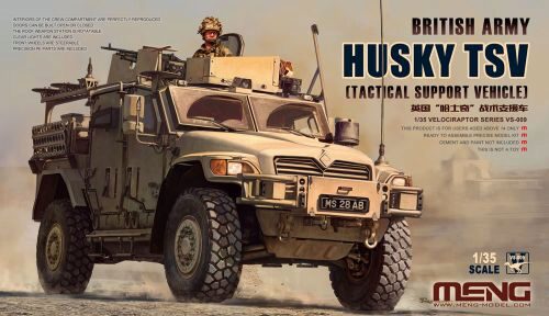 MENG-Model VS-009 British Army Husky TSV (Tactical Support Vehicle)