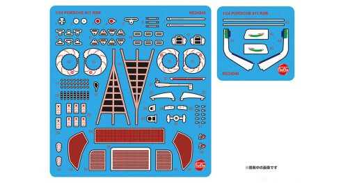 NUNU-BEEMAX NE24040 Porsche 911 RSR 2018 LM GTE Class Winner Detail Up Parts