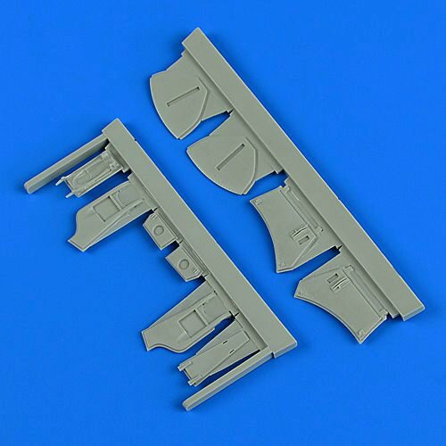 Quickboost QB48 889 Hawker Hunter undercarriage covers for Airfix