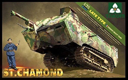 Takom 2012 French Heavy Tank St.Chamond Late Type