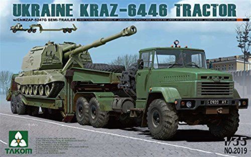 Takom 2019 UKRAINE KRAZ-6446 TRACTOR