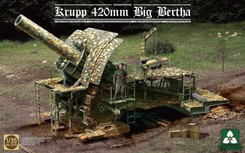 Takom 2035 German Empire 420mm Big Bertha Siege How