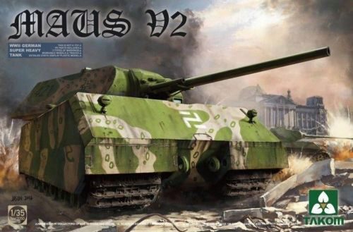 Takom 2050 WWII German Super Heavy Tank Maus V2