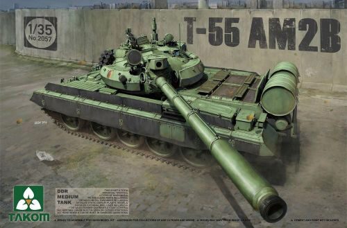 Takom 2057 DDR Medium Tank T-55 AM2B